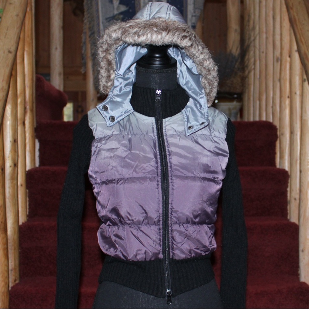 ombré bomber jacket